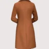 Palm Knit Wool Trench Coat