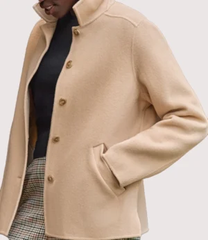 Palm Knit Welt Pocket Wool Jacket