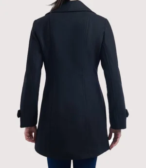 Women's Classic Double Breasted Wool Coat