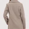 Women's Classic Grey Peacoat