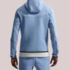 England National Team Nike 2026 Tech Fleece Windrunner Raglan Full-Zip Hoodie - Blue