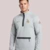 Buy Los Angeles Dodgers Nike 2026 Gold Collection Tech Fleece Half-Zip Gray Pullover Jacket