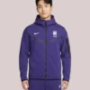 Buy South Korea National Team Nike 2026 Tech Fleece Windrunner Raglan Full-Zip Hoodie - Purple