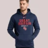 Great Britain Baseball Nike 2026 World Baseball Classic Authentic Collection Therma Hoodie