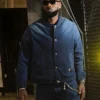 Louis Vuitton LeBron James Denim Jacket Blue