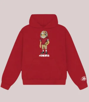 Shop San Francisco 49ers Bad Bunny Concho Fleece Red Pullover Hoodie