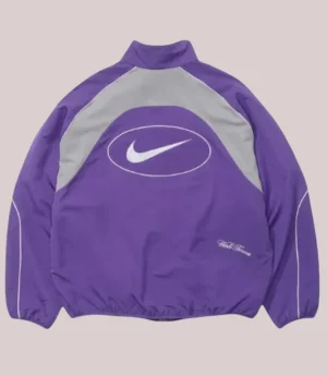 Billie Eilish 2026 Coachella Windbreaker Jacket Purple