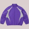 Billie Eilish 2026 Coachella Supreme x Nike Purple Windbreaker Track Jacket