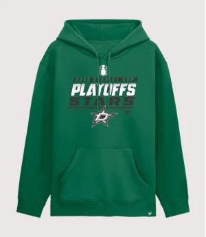 Unisex Dallas Stars 2026 Stanley Cup Playoffs Pullover Kelly Green Fleece Hoodie