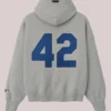 Buy Essentials Fear of God Jackie Robinson Day Merch Pullover Grey Oversized Hoodie