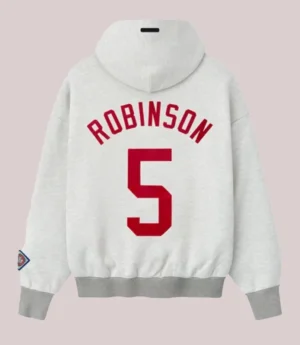 Essentials Jackie Robinson X NLBM Grey Hoodie