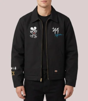 Formula 1 Steadman Stars Full-Zip Quilted Jacket - Black