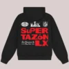 Bad Bunny x Super Tazón Chairs Black Hoodie