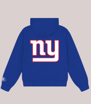 Bad Bunny x New York Giants Concho Hoodie Blue