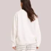 Parke x Target Mockneck White Sweatshirt