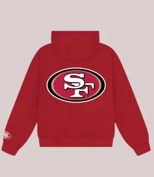 Bad Bunny x San Francisco 49ers Concho Hoodie Red