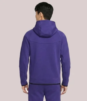 2026 South Korea National Team Tech Fleece Hoodie Purple
