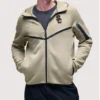USC Trojans Nike Tech Fleece Olive Windrunner Hoodie