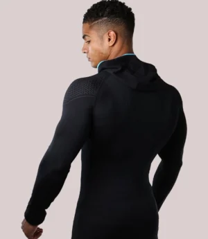 Black Gymshark Onyx V1 Hoodie