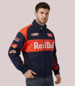 Red Bull Racing New Era Full-Zip Jacket Navy