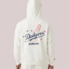 Madhappy Los Angeles Dodgers Stars White Fleece Hoodie