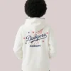 Los Angeles Dodgers Madhappy Unisex Stars Heavyweight Fleece White Hoodie
