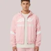 NAHMIAS x F1 Warm Up Full-Zip Hooded Racing Pink Jacket
