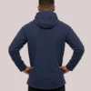 Atlanta Braves Nike Authentic Collection Raglan Therma-FIT Full-Zip Hooded Jacket - Blue